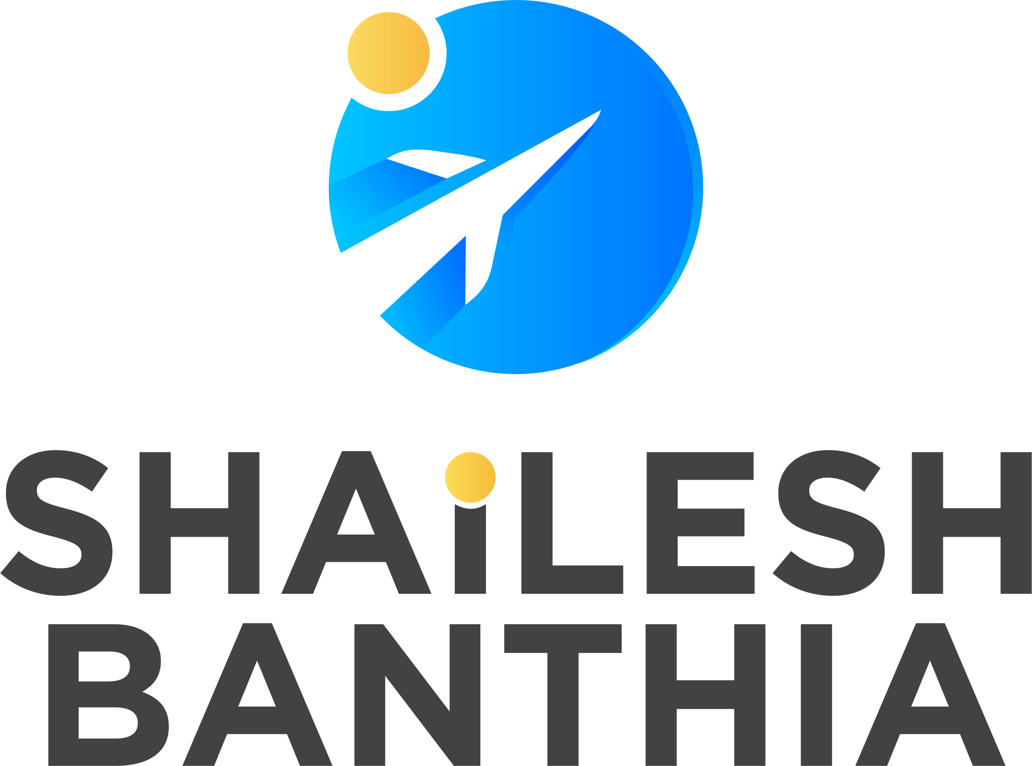 Shailesh Banthia Travel Agency Logo